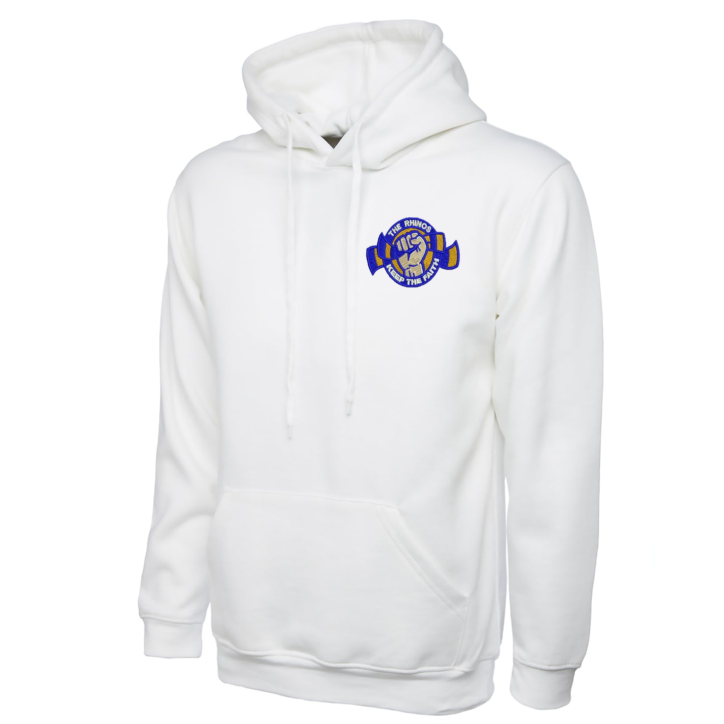 The Rhinos Keep The Faith Embroidered Hoodie
