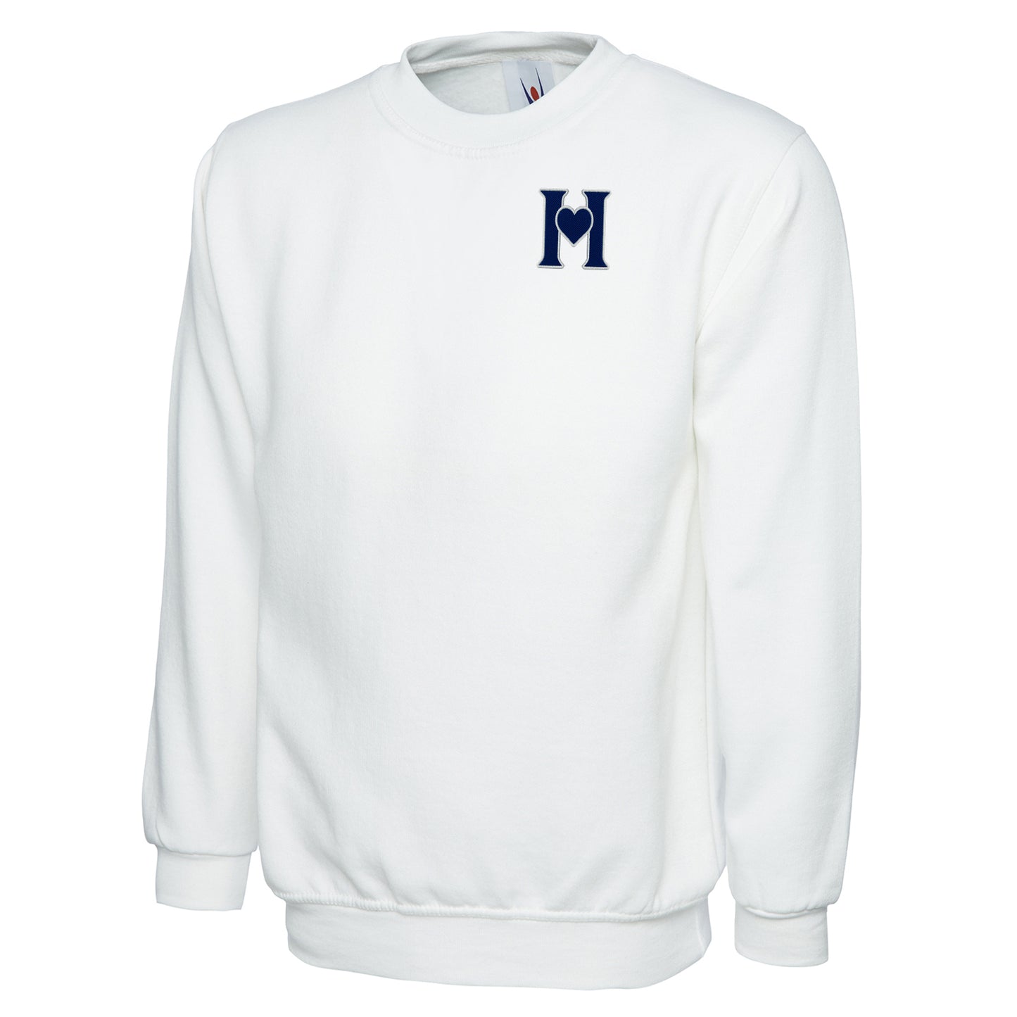 Retro Old School Hearts Football Sweatshirt