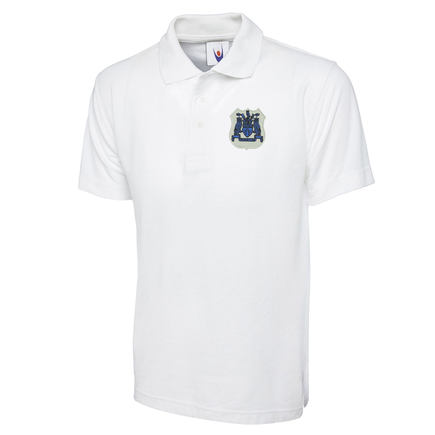 Retro Leeds 1950s Embroidered Classic Polo Shirt
