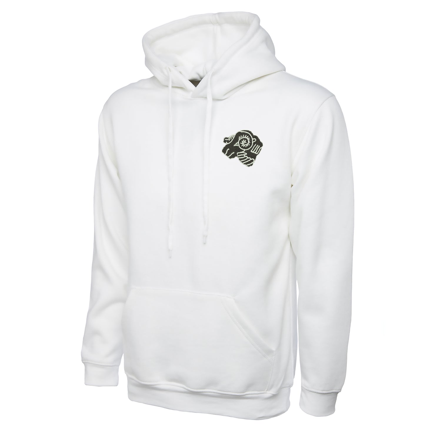 Retro Derby 1968 Embroidered Classic Hoodie