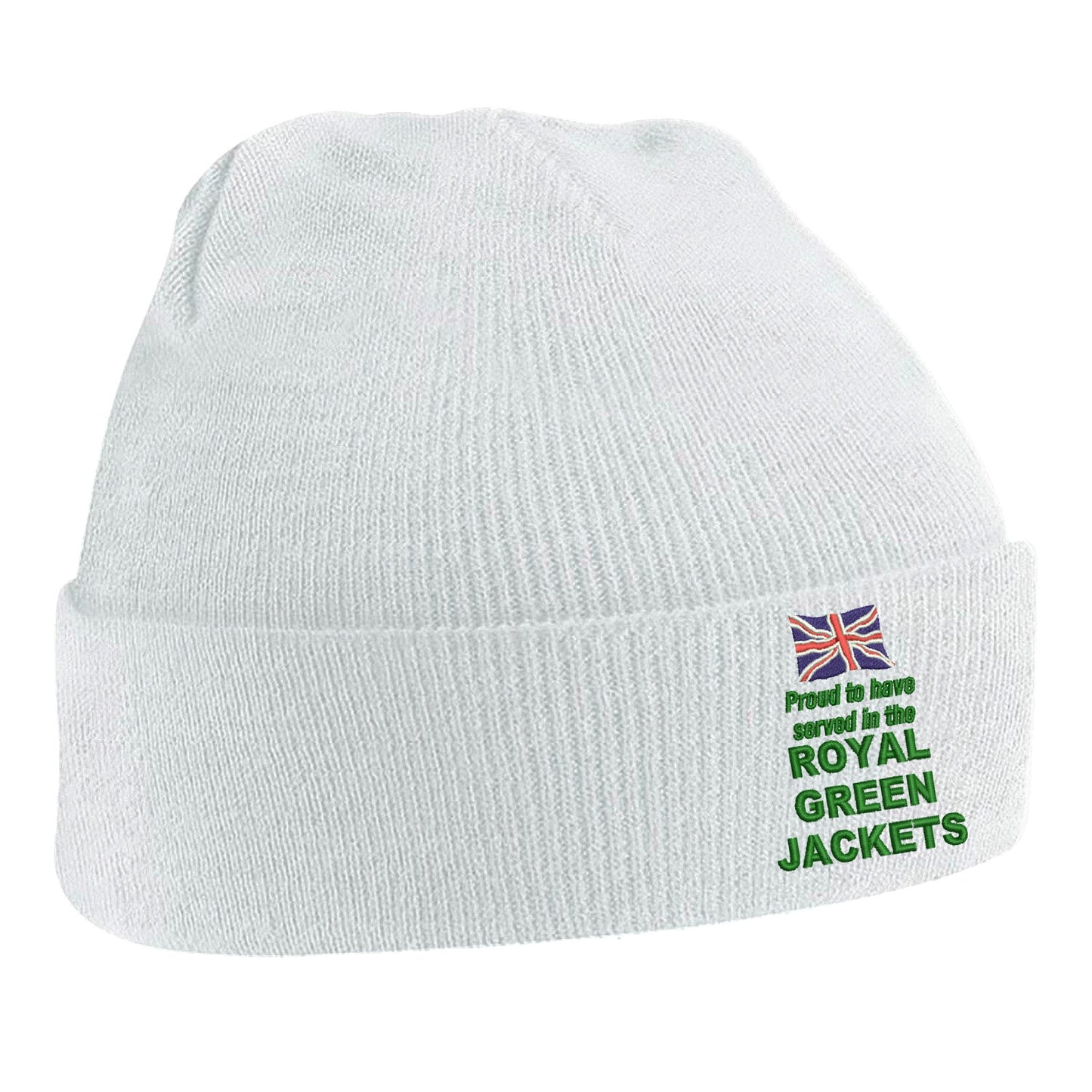 Proud to Have Served in The Royal Green Jackets Beanie Hat