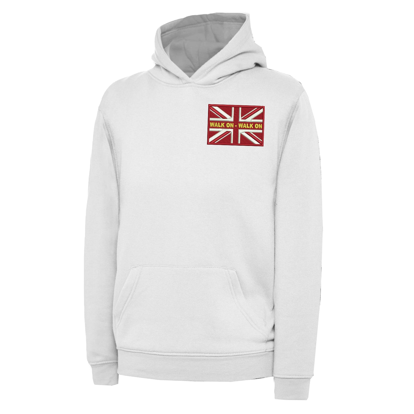 Walk On Walk On Coloured Union Jack Hoodie