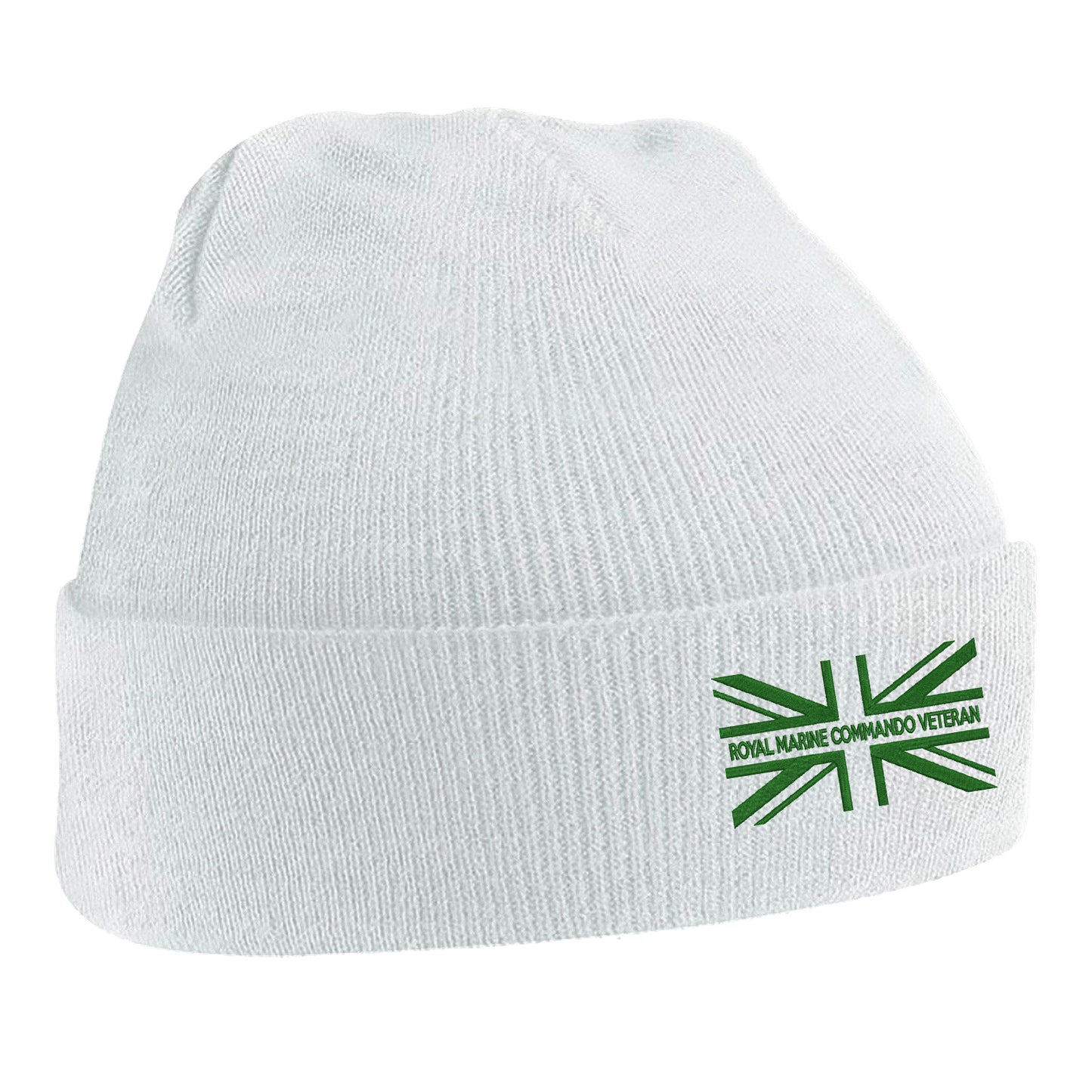 Royal Marine Commando Veteran Union Jack Beanie Hat