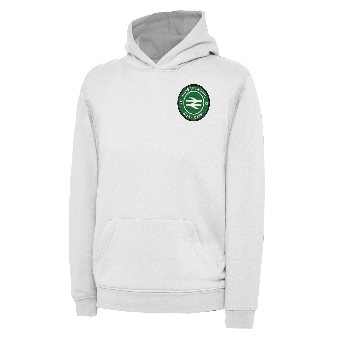Cabbage & Ribs Away Days Embroidered Children's Hoodie