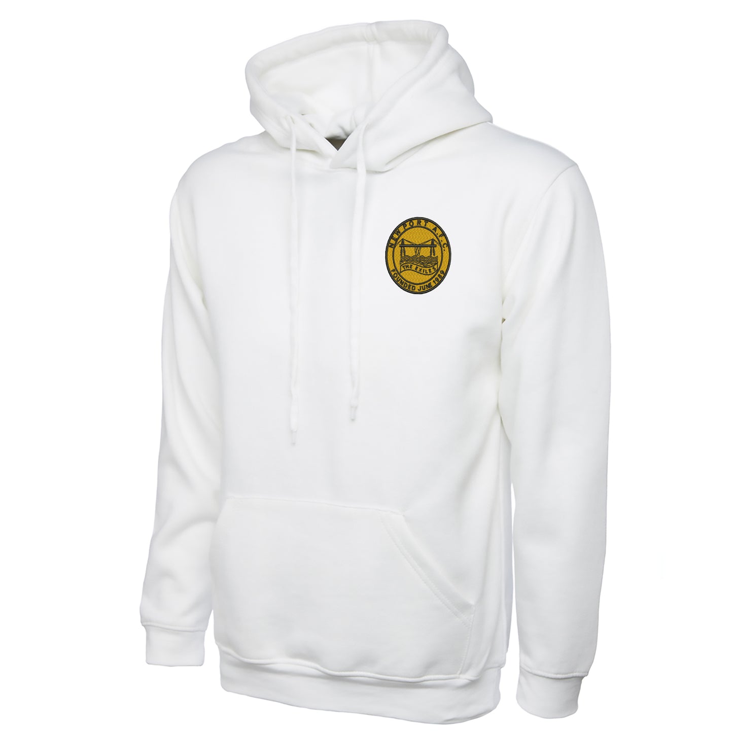 Retro Newport 1989 Embroidered Classic Hoodie