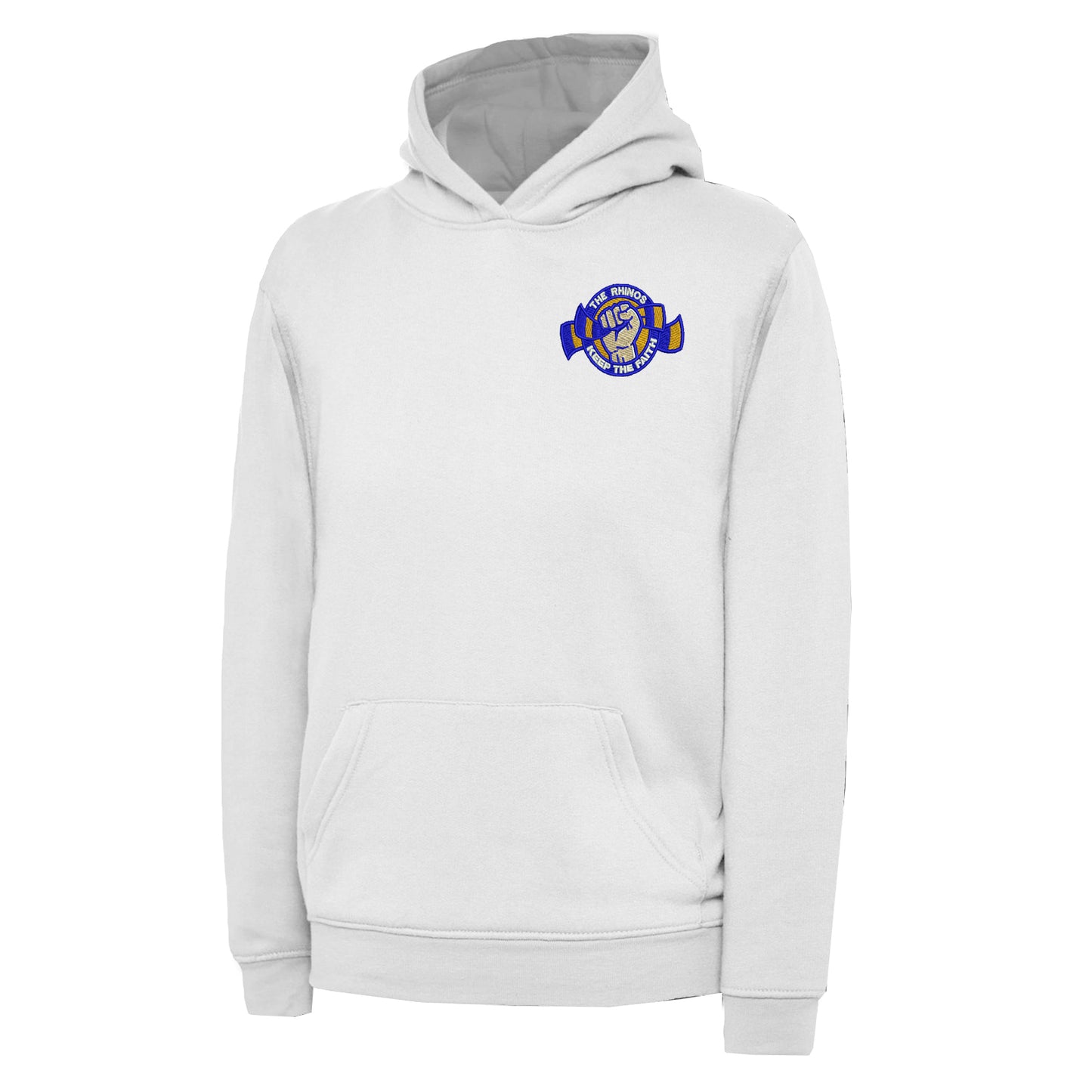The Rhinos Keep The Faith Embroidered Children's Hoodie