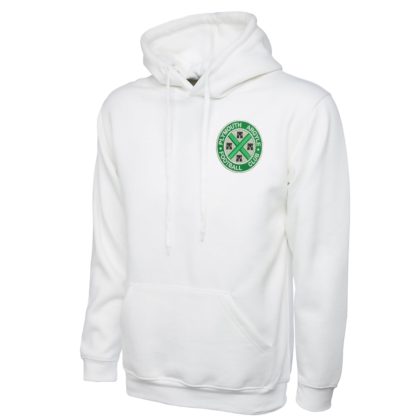 Retro Plymouth 1911 Embroidered Hoodie