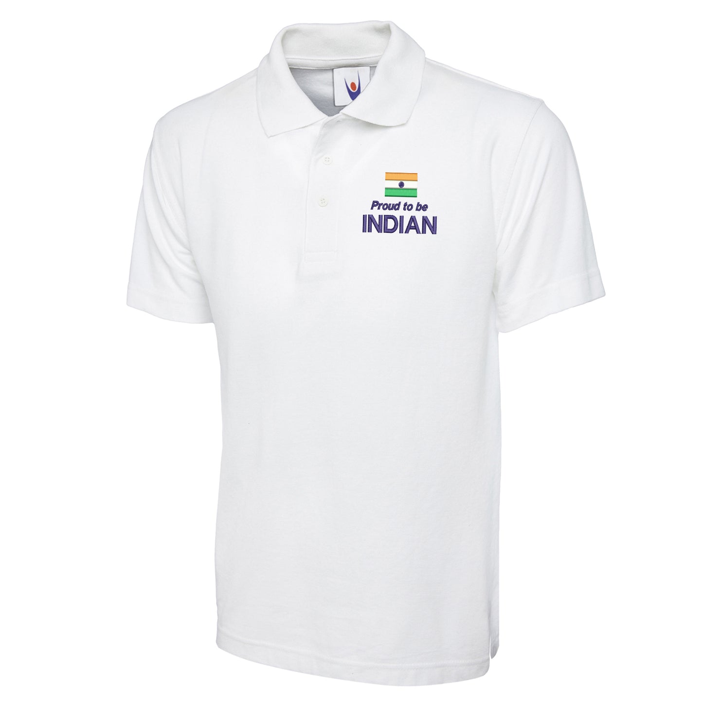 Proud to be Indian Embroidered Classic Polo Shirt