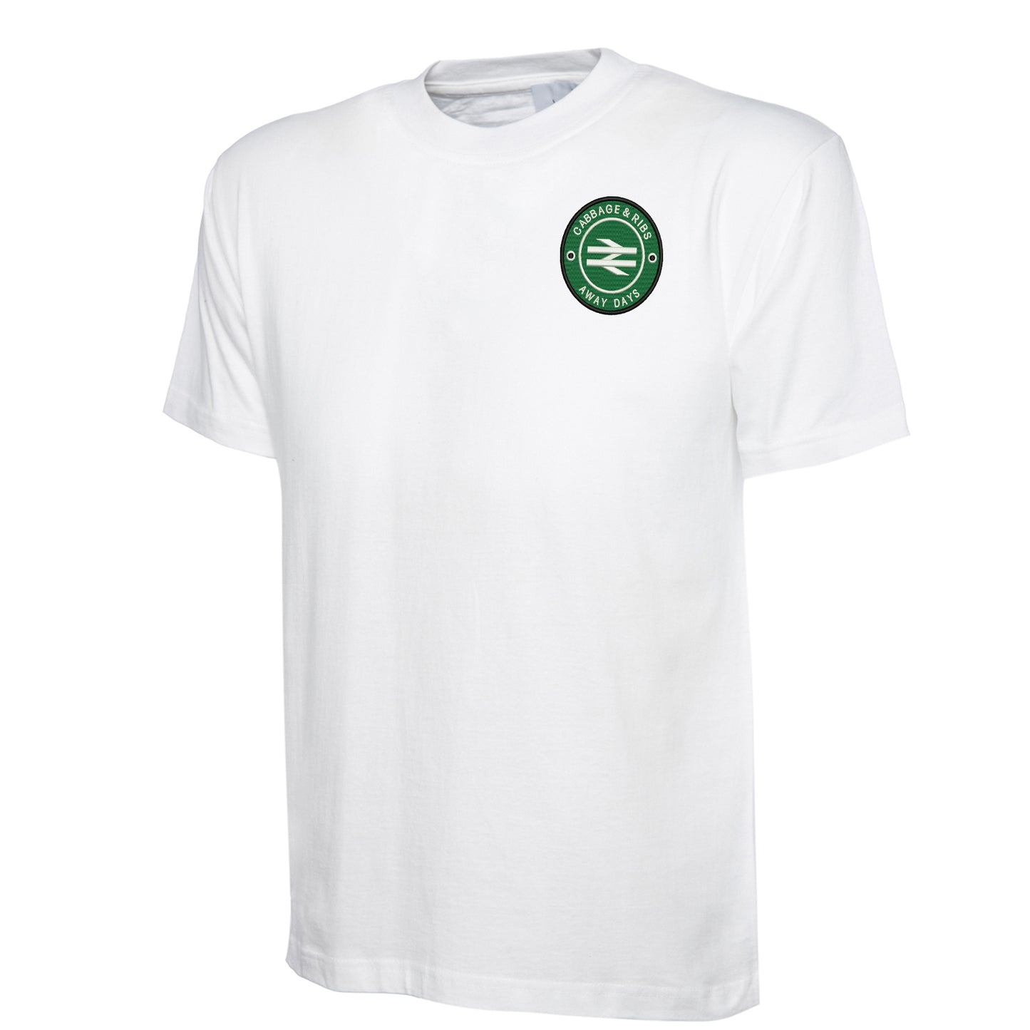 Cabbage & Ribs Away Days Embroidered Classic T-Shirt