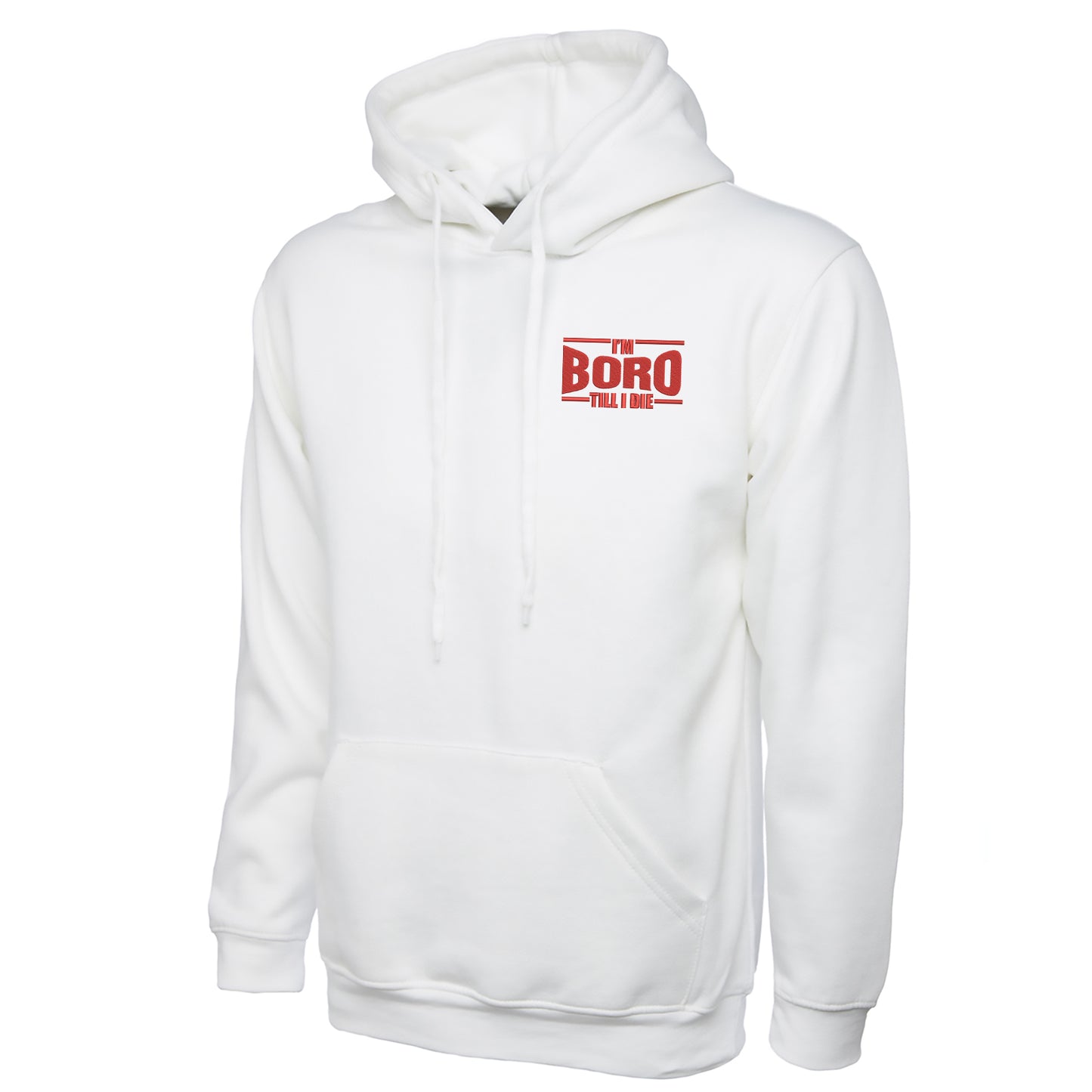 I'm Boro Till I Die Embroidered Classic Hoodie