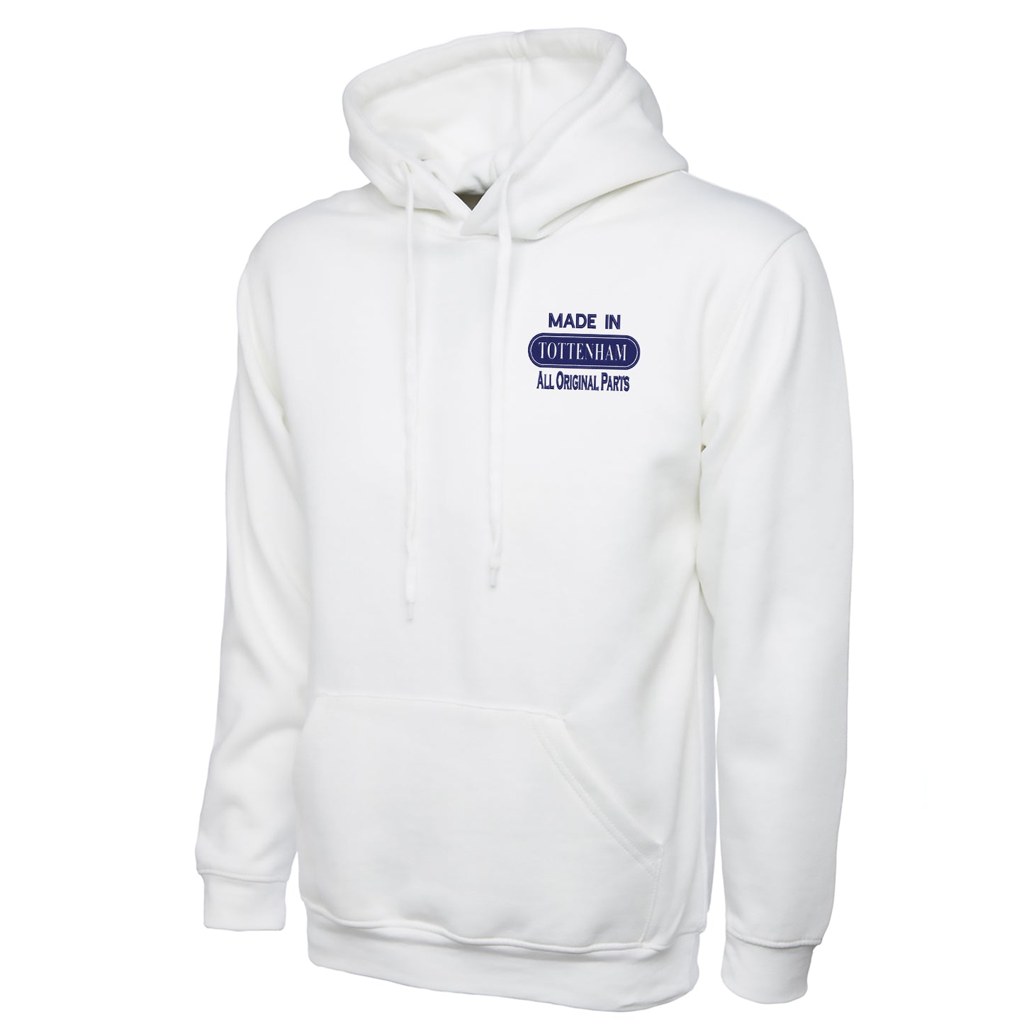 Made in Tottenham All Original Parts Embroidered Classic Hoodie