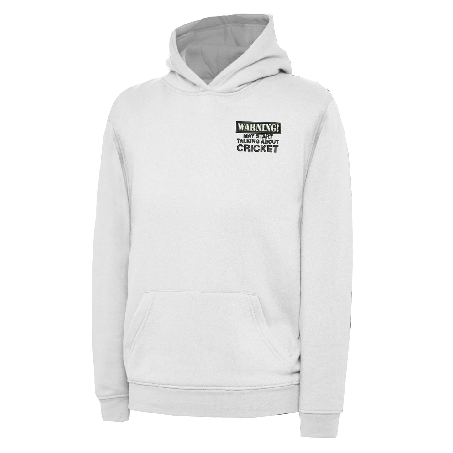 Warning May Start Talking About Cricket Children's Hoodie