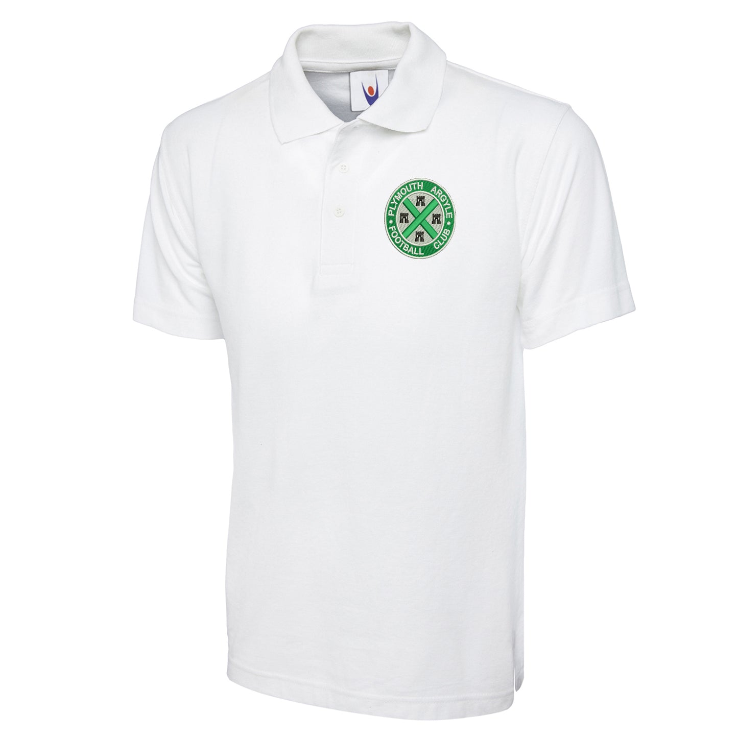 Retro Plymouth 1911 Embroidered Classic Polo Shirt
