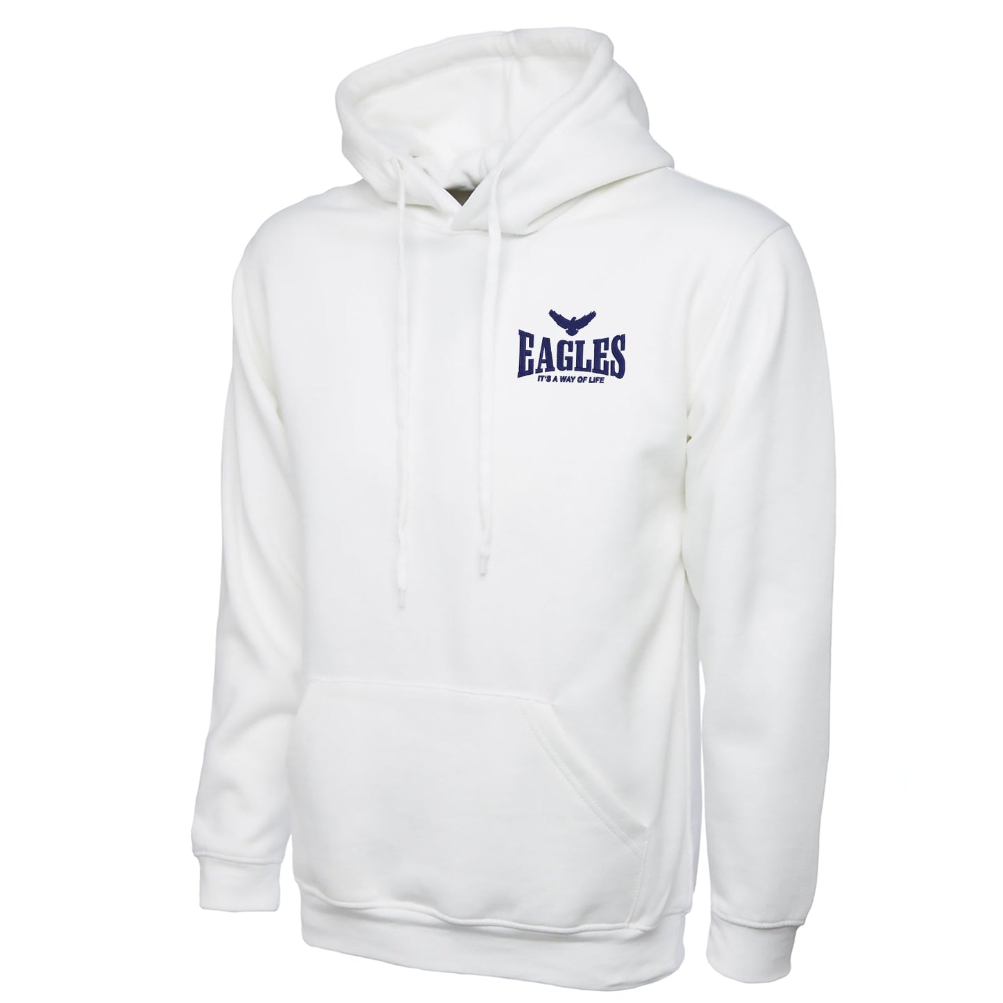 Eagles It's a Way of Life Embroidered Classic Hoodie