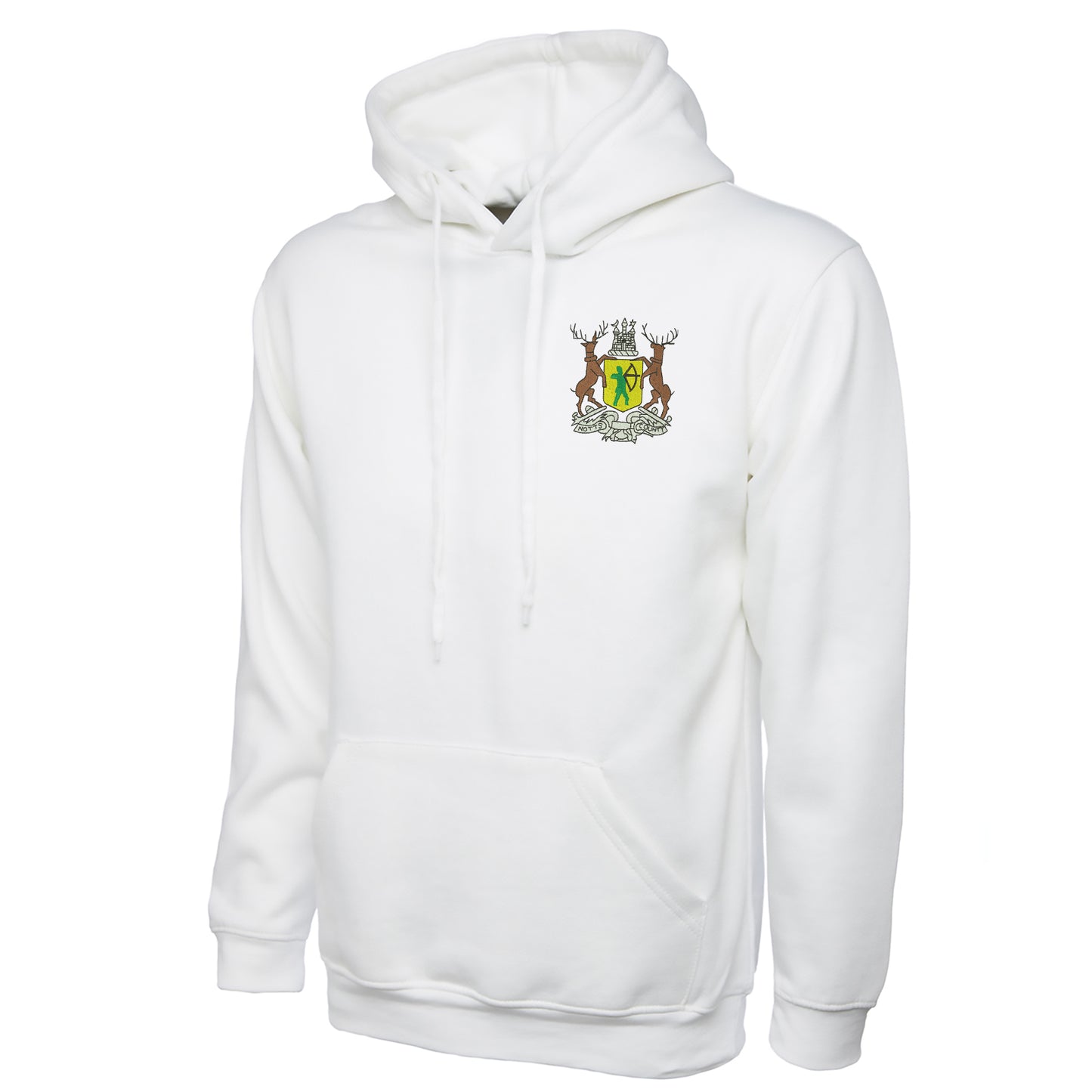 Retro Notts County 1962 Embroidered Classic Hoodie