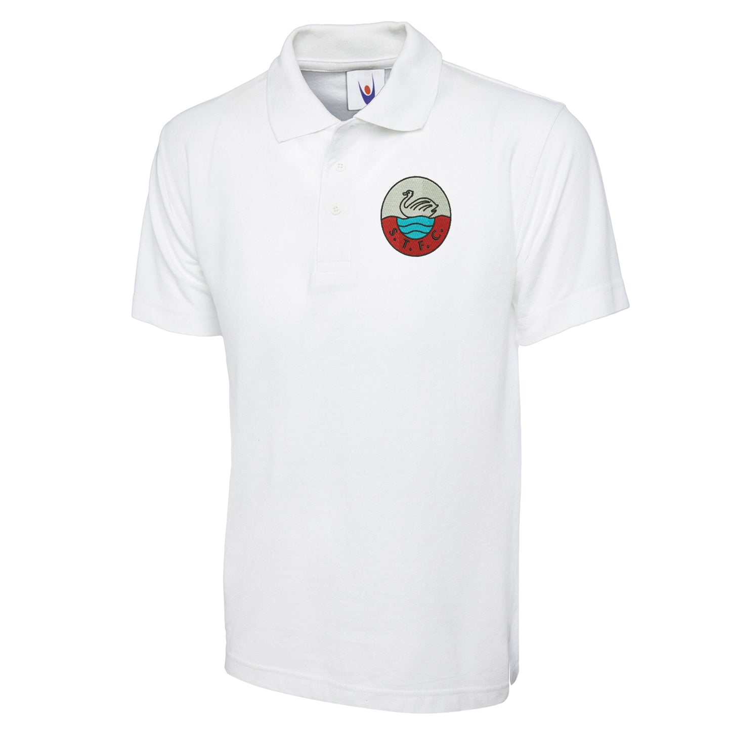 Retro Swansea 1960s Embroidered Classic Polo Shirt