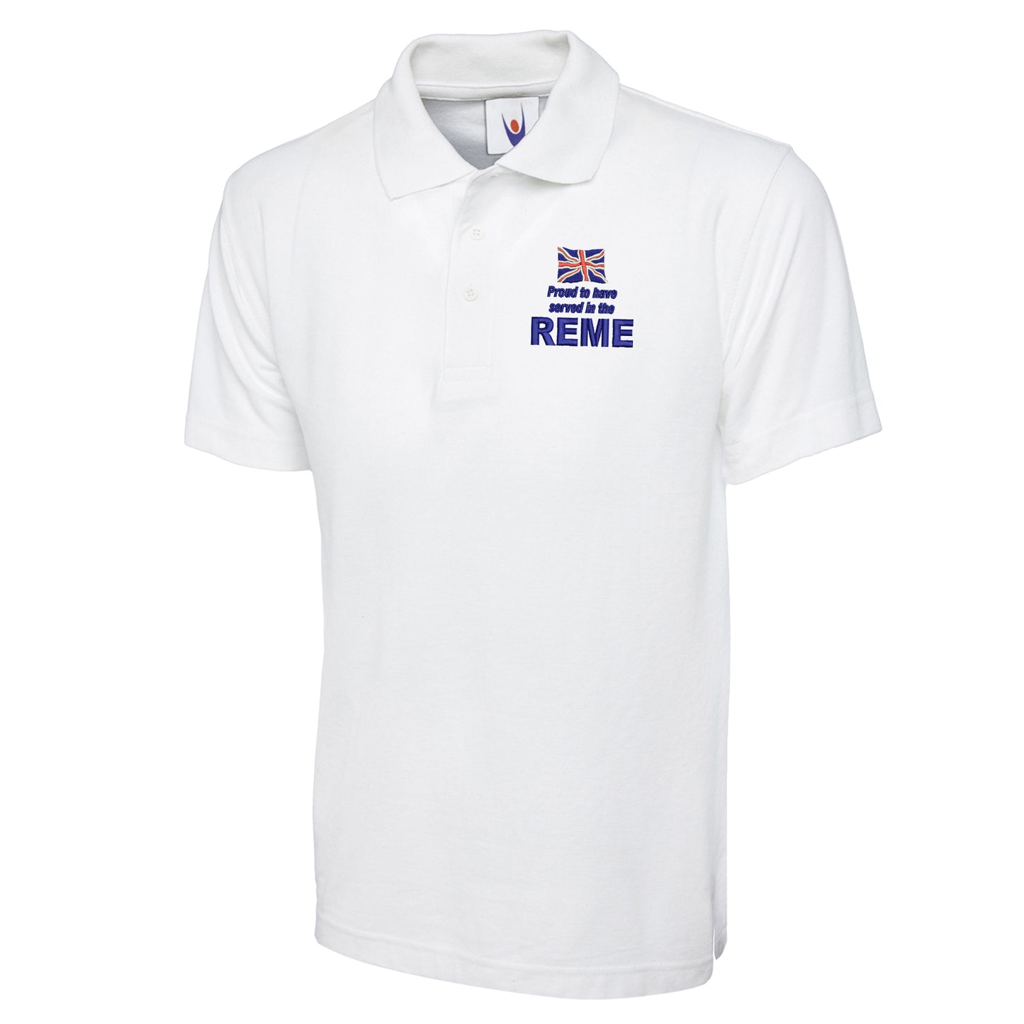 Proud to Have Served in The REME Embroidered Classic Polo Shirt