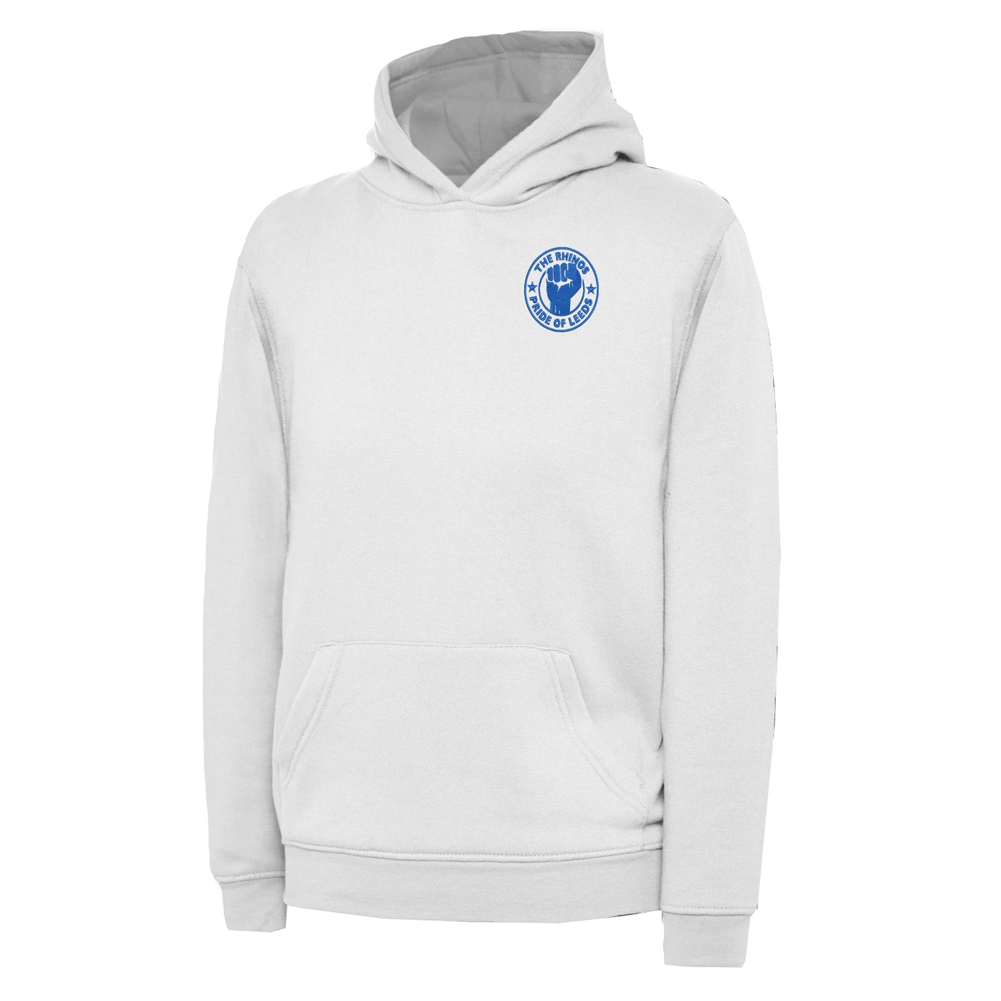 The Rhinos Pride of Leeds Embroidered Children's Hoodie