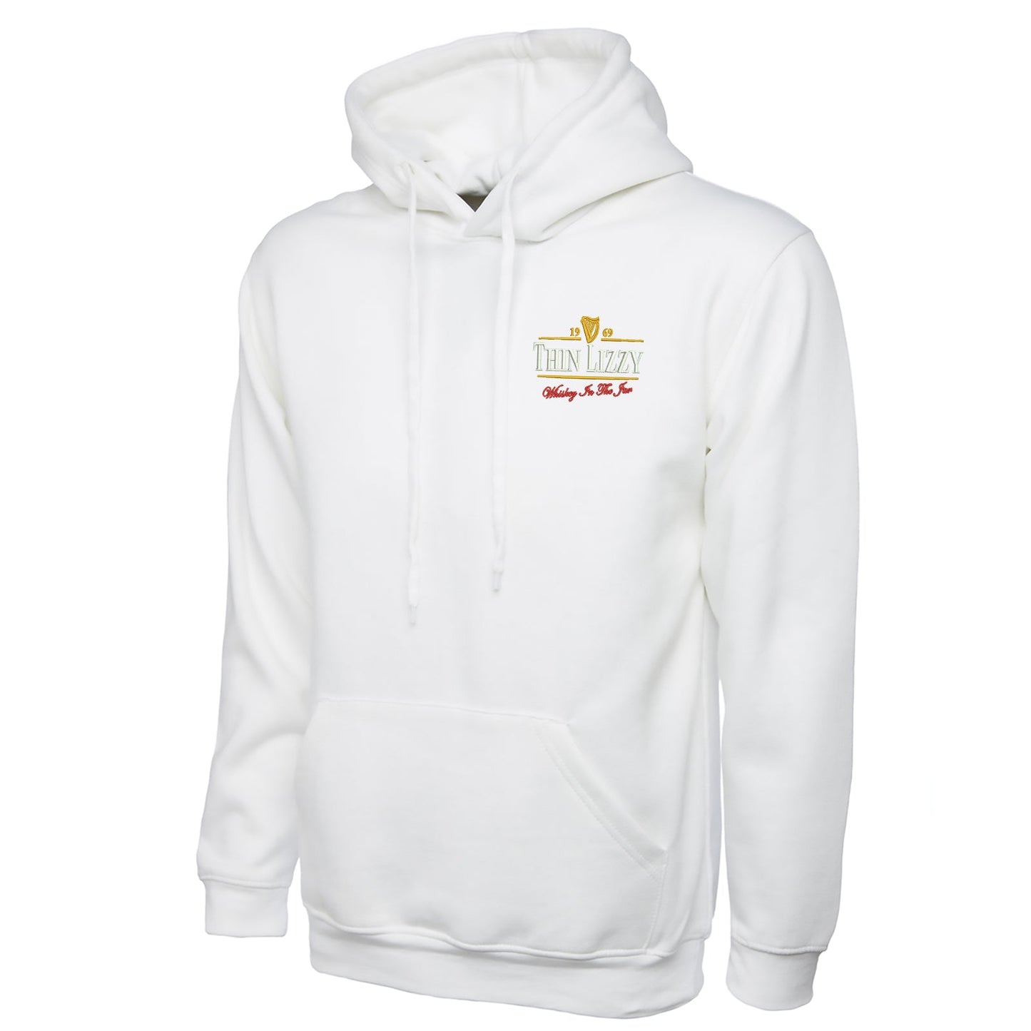 Thin Lizzy Whiskey in the Jar  Embroidered Classic Hoodie