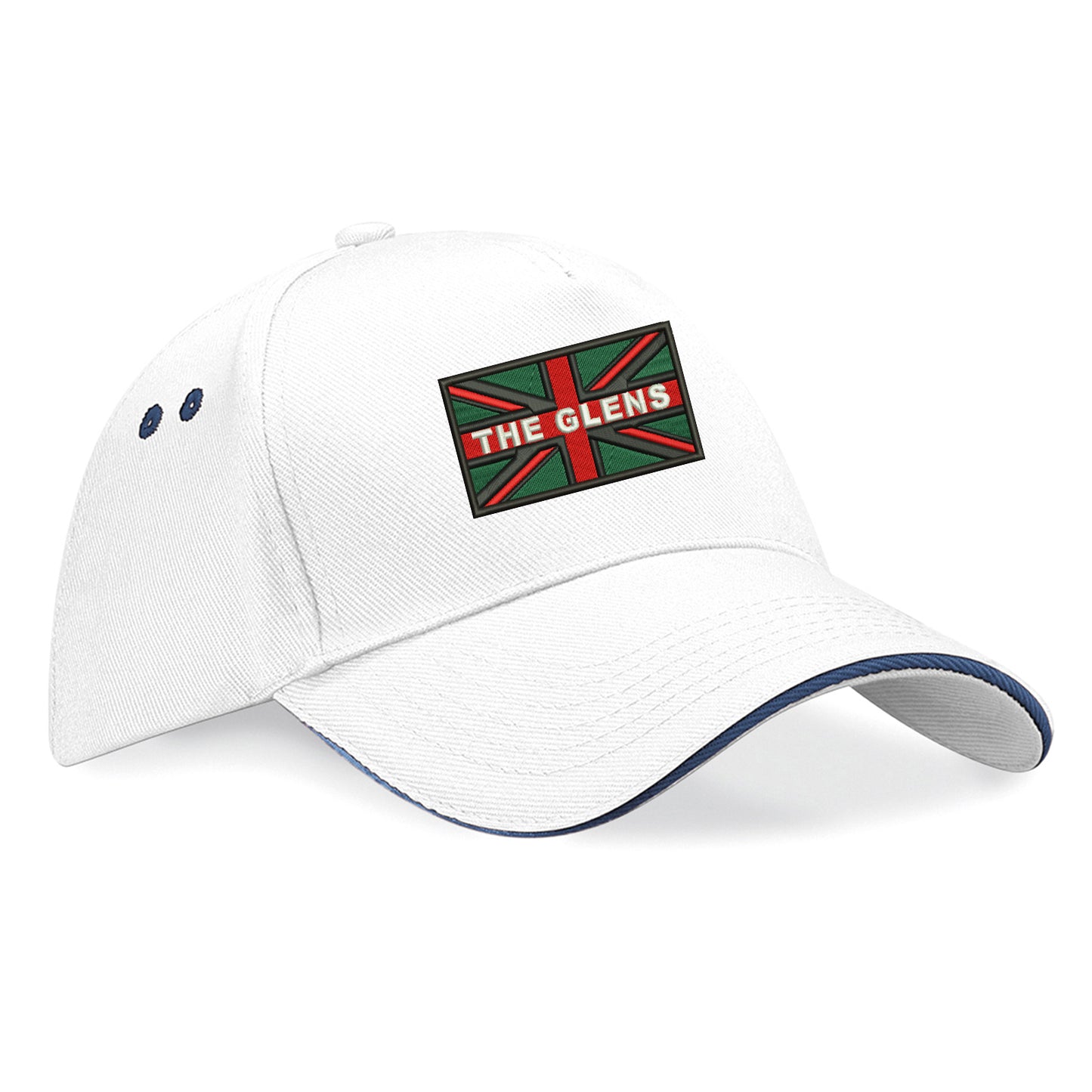 The Glens Coloured Union Jack Cap