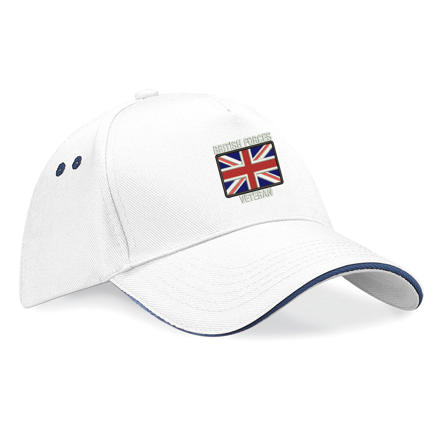 British Forces Veteran Embroidered Baseball Cap