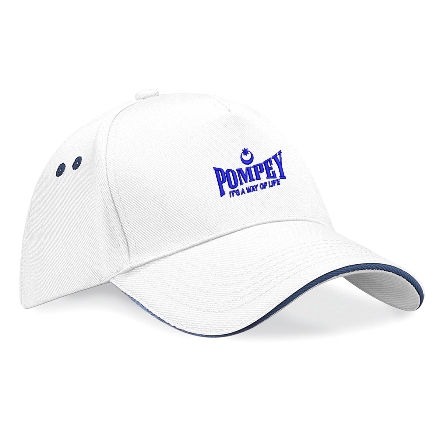 Pompey It's a Way of Life Embroidered Baseball Cap