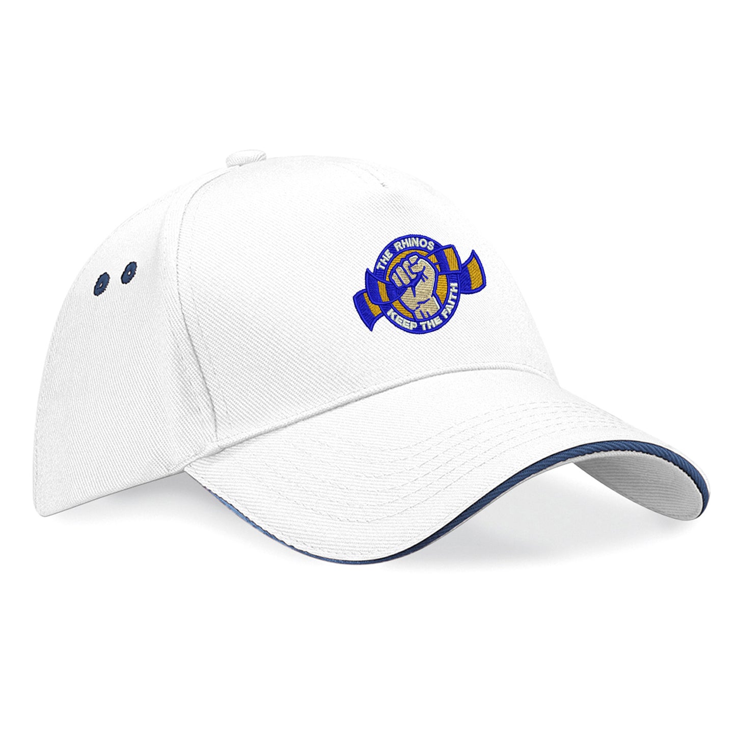 The Rhinos Keep The Faith Embroidered Baseball Cap