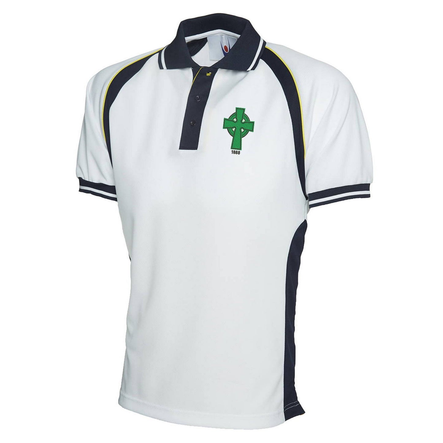 Retro Celtic 1888 Embroidered Polyester Sports Polo Shirt