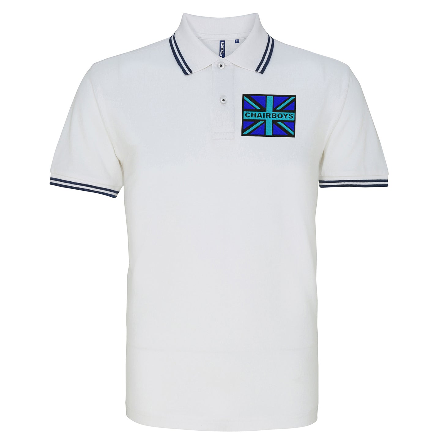 Chairboys Coloured Union Jack Polo Shirt