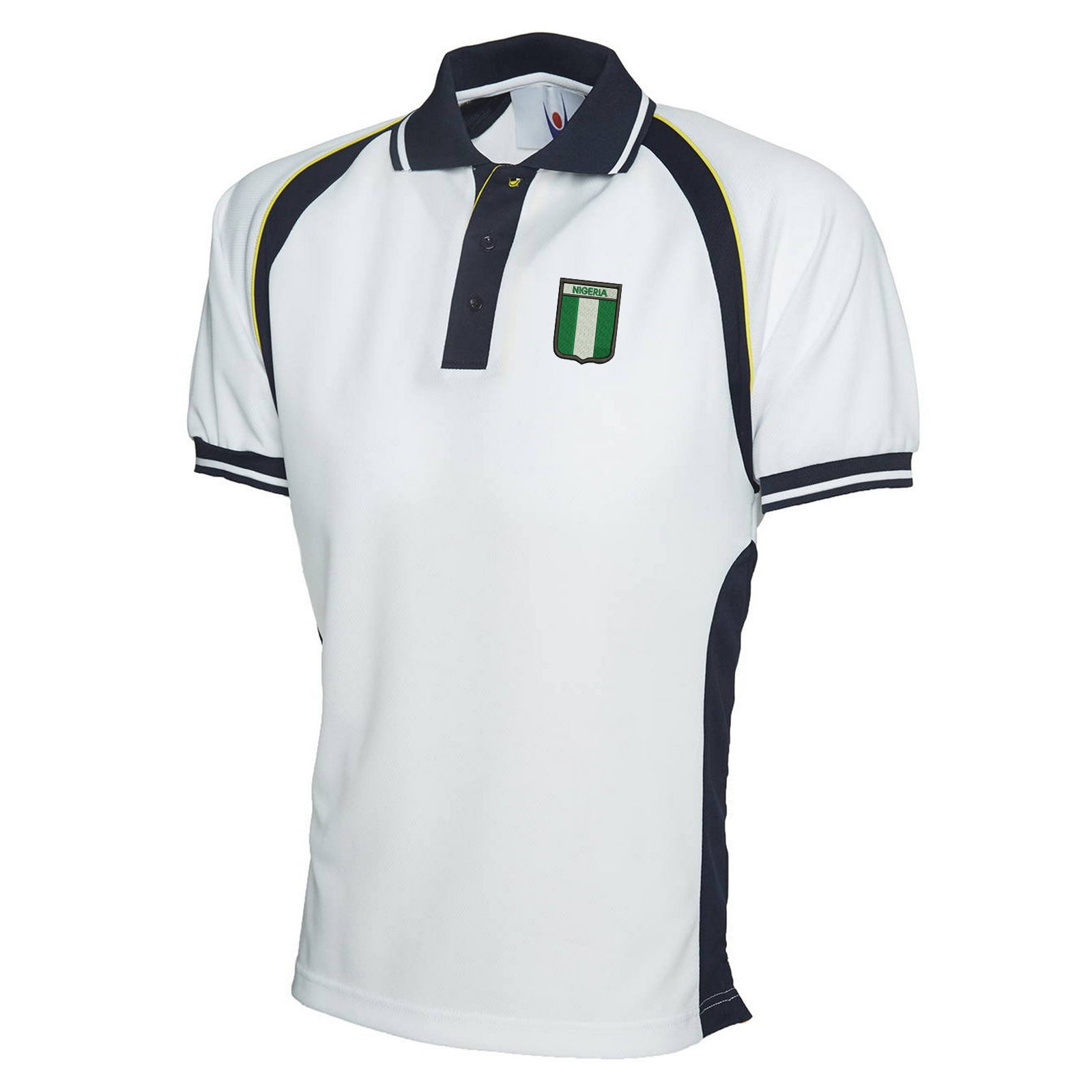 Flag of Nigeria Shield Polo Shirt