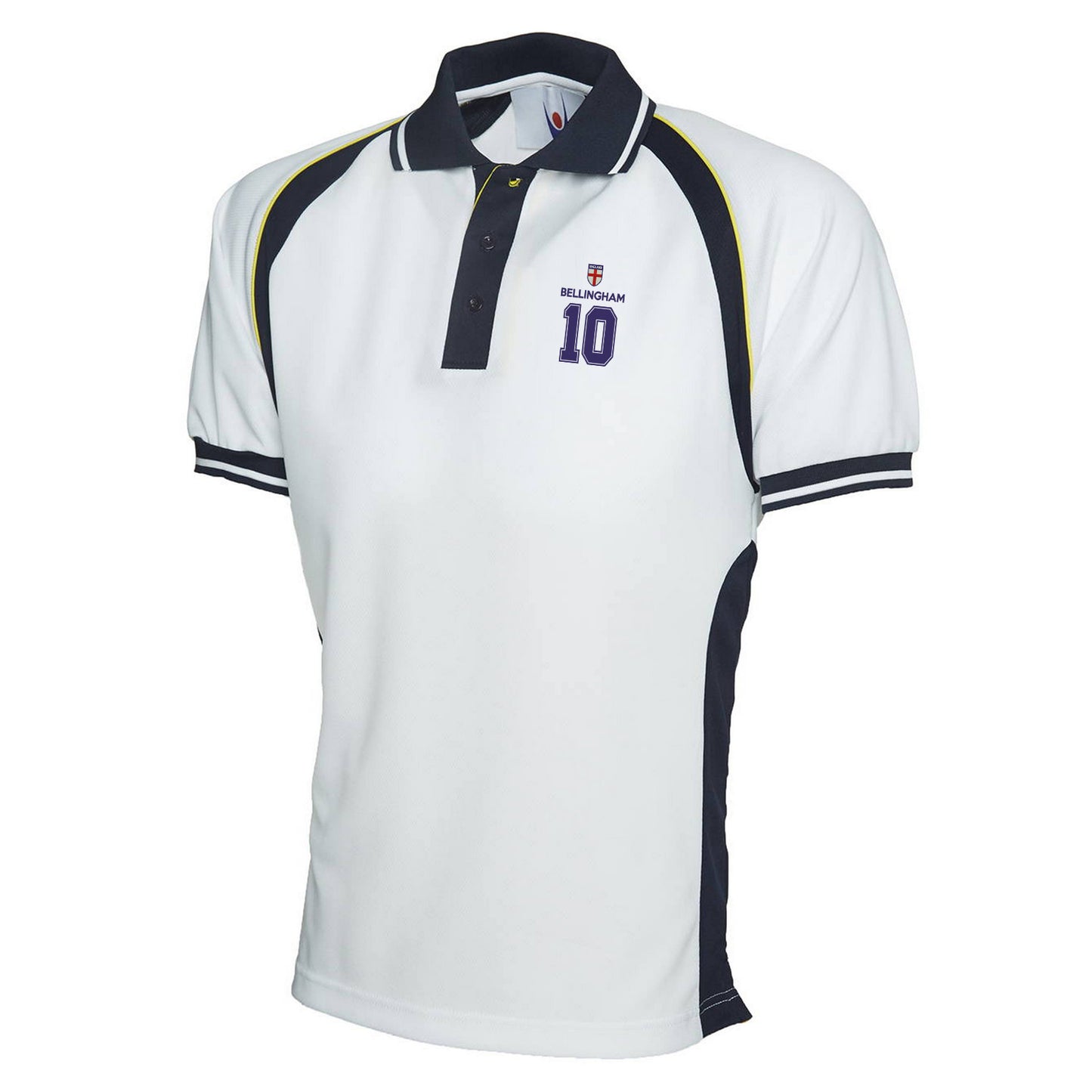 Bellingham 10 England Sports Polo Shirt