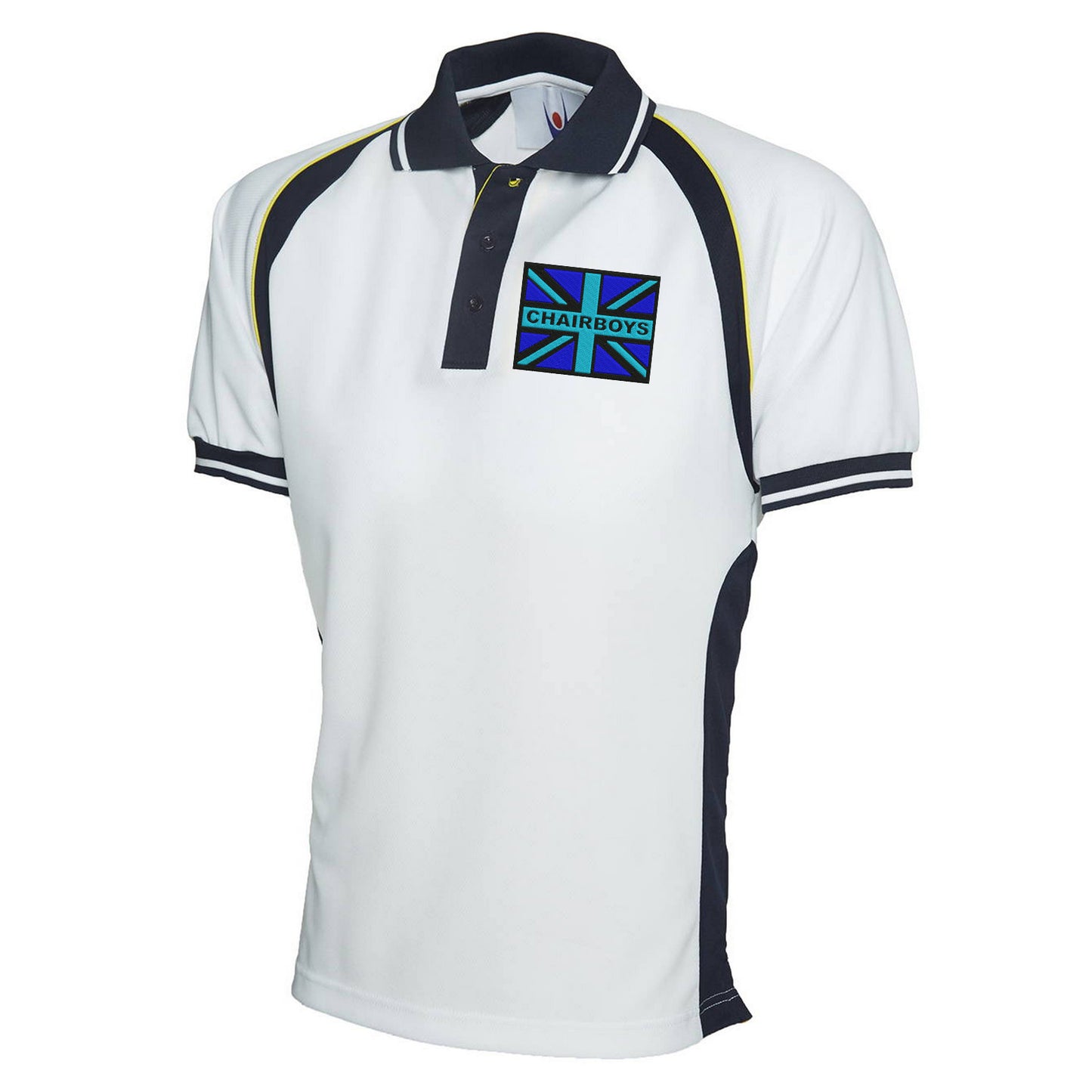 Chairboys Coloured Union Jack Polo Shirt