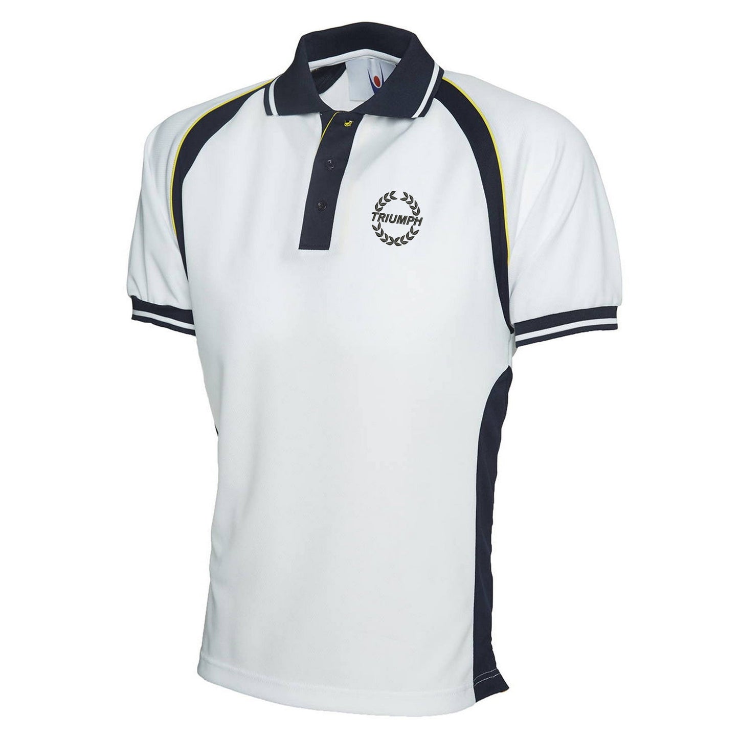Triumph Motor Company Embroidered Polyester Sports Polo Shirt