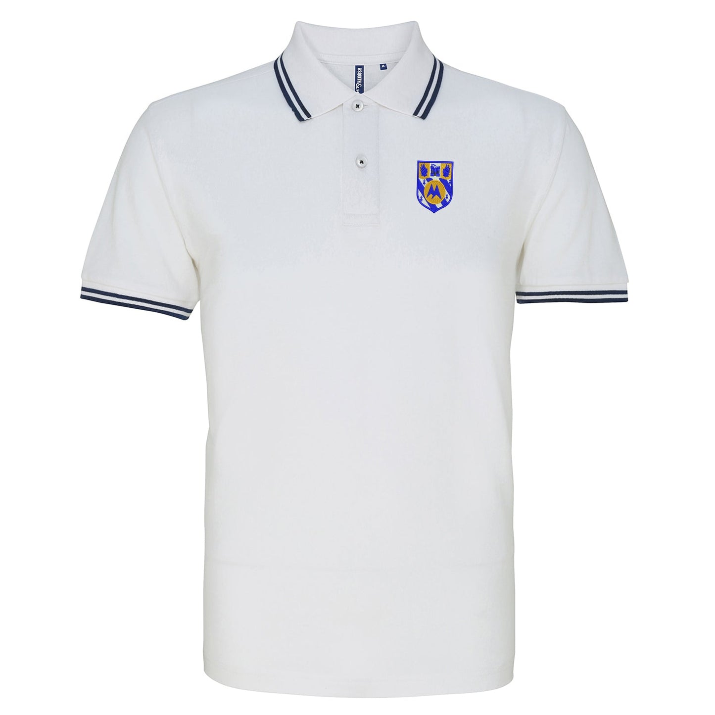 Retro Torquay 1978 Embroidered Tipped Polo Shirt