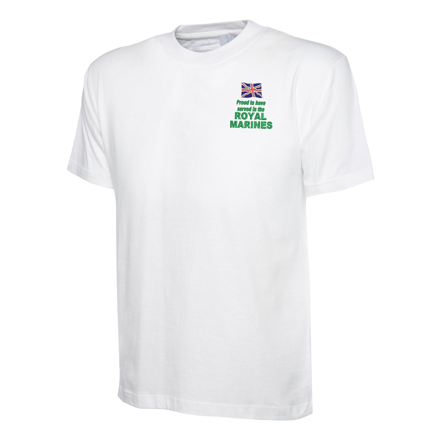 Proud to Have Served in The Royal Marines Embroidered Classic T-Shirt