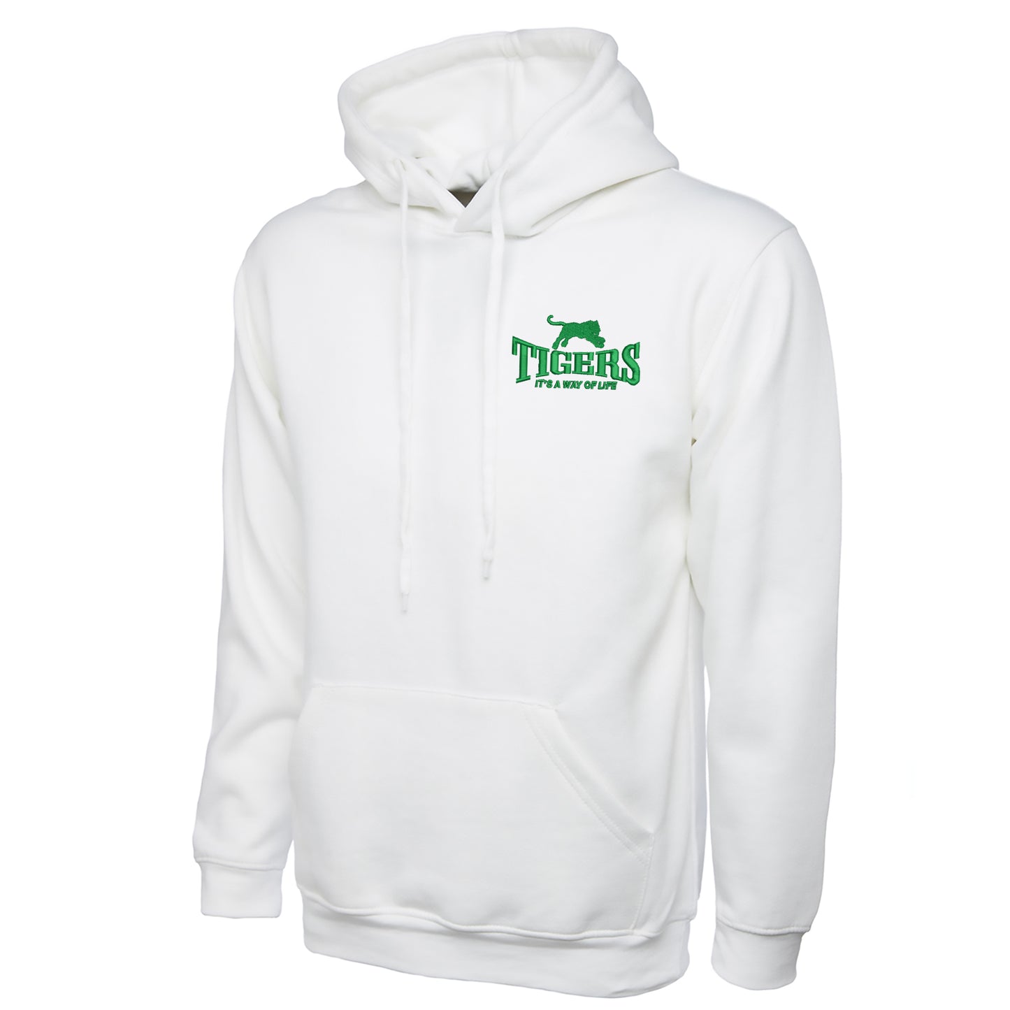 Tigers It's a Way of Life Embroidered Hoodie