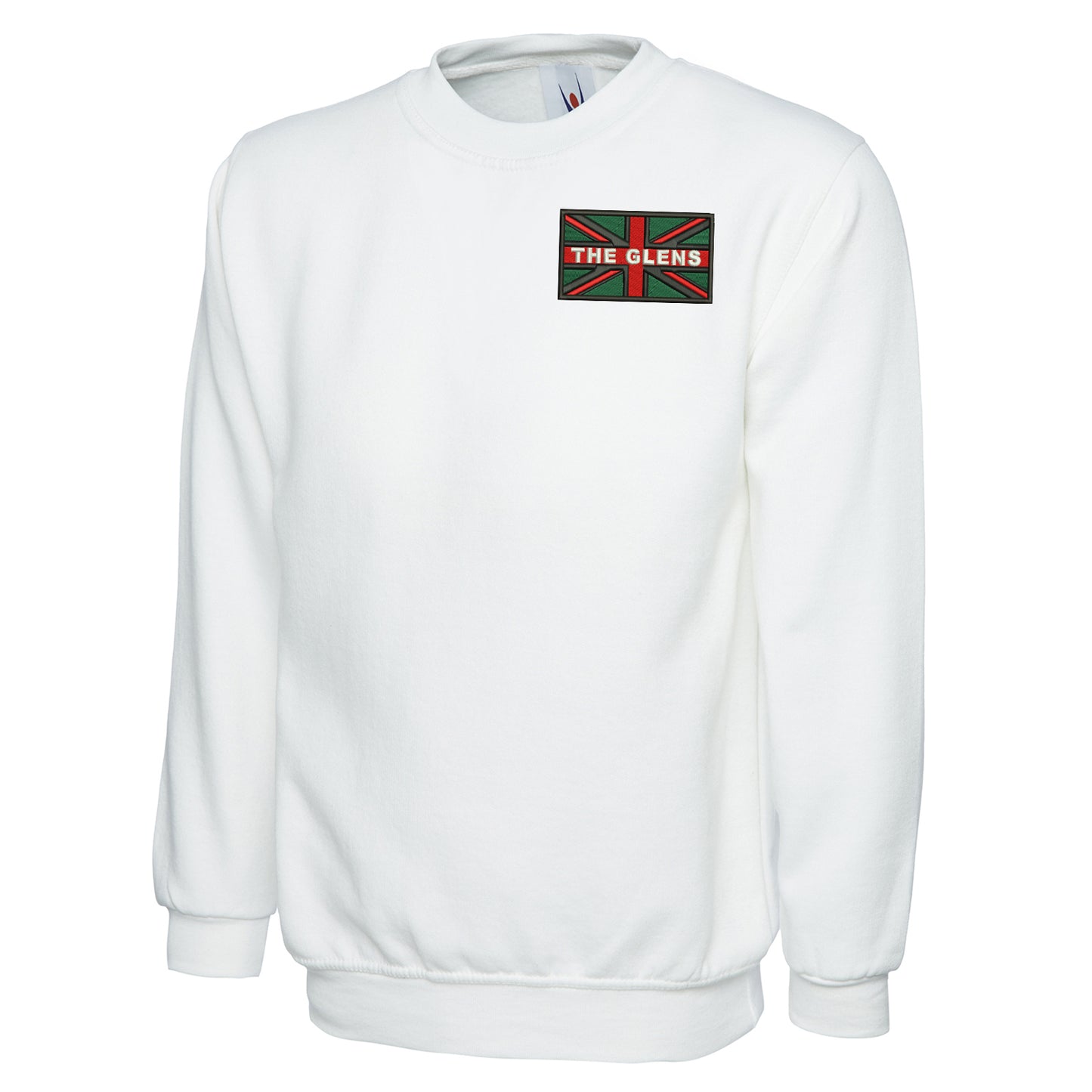 The Glens Coloured Union Jack Sweatshirt