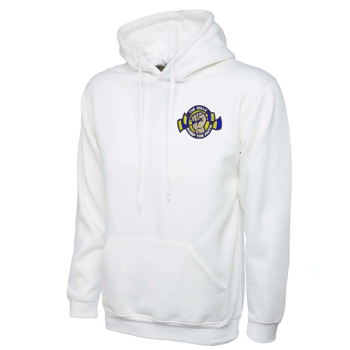 The Gulls Keep The Faith Embroidered Hoodie