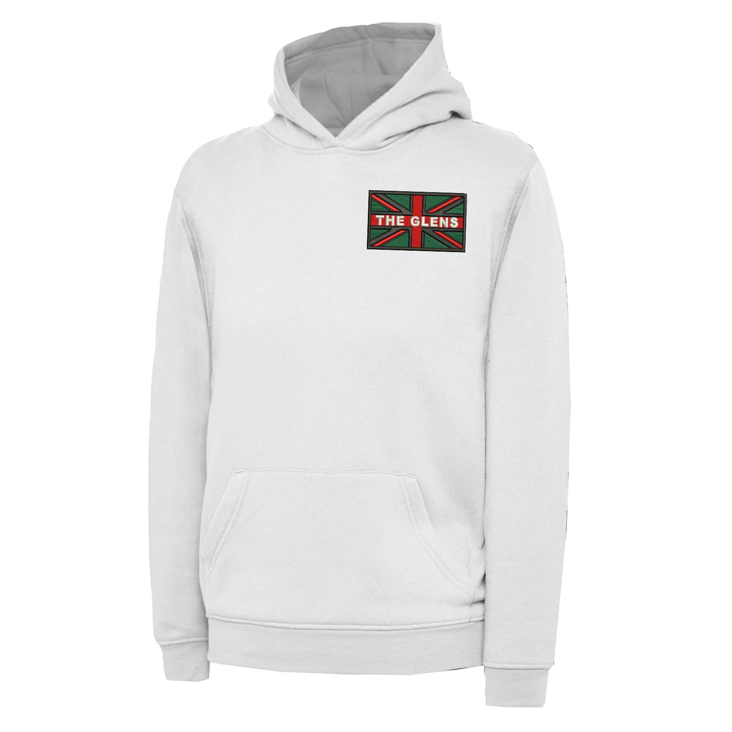 The Glens Coloured Union Jack Hoodie