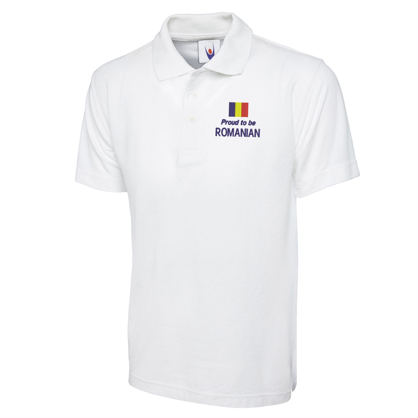 Proud to be Romanian Embroidered Classic Polo Shirt