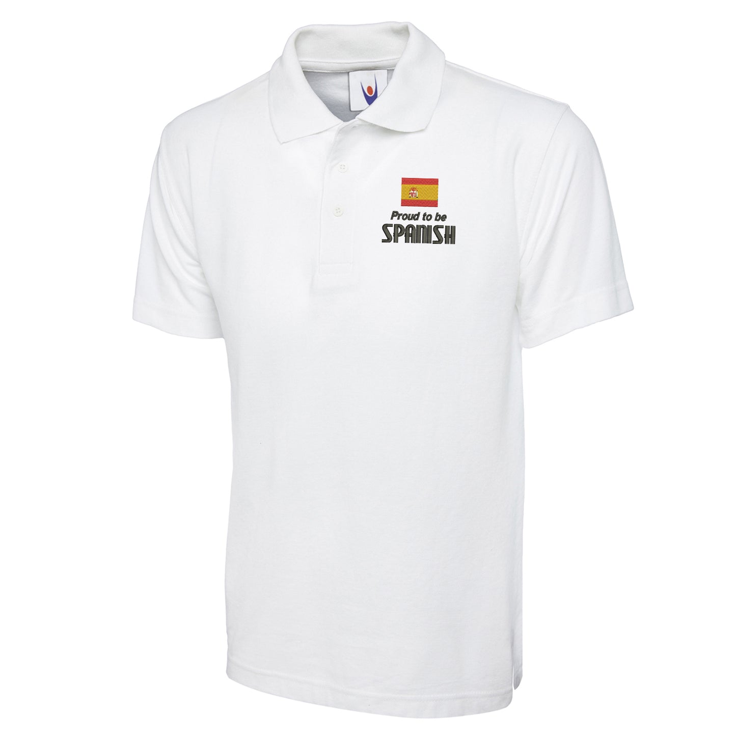 Proud to be Spanish Embroidered Classic Polo Shirt