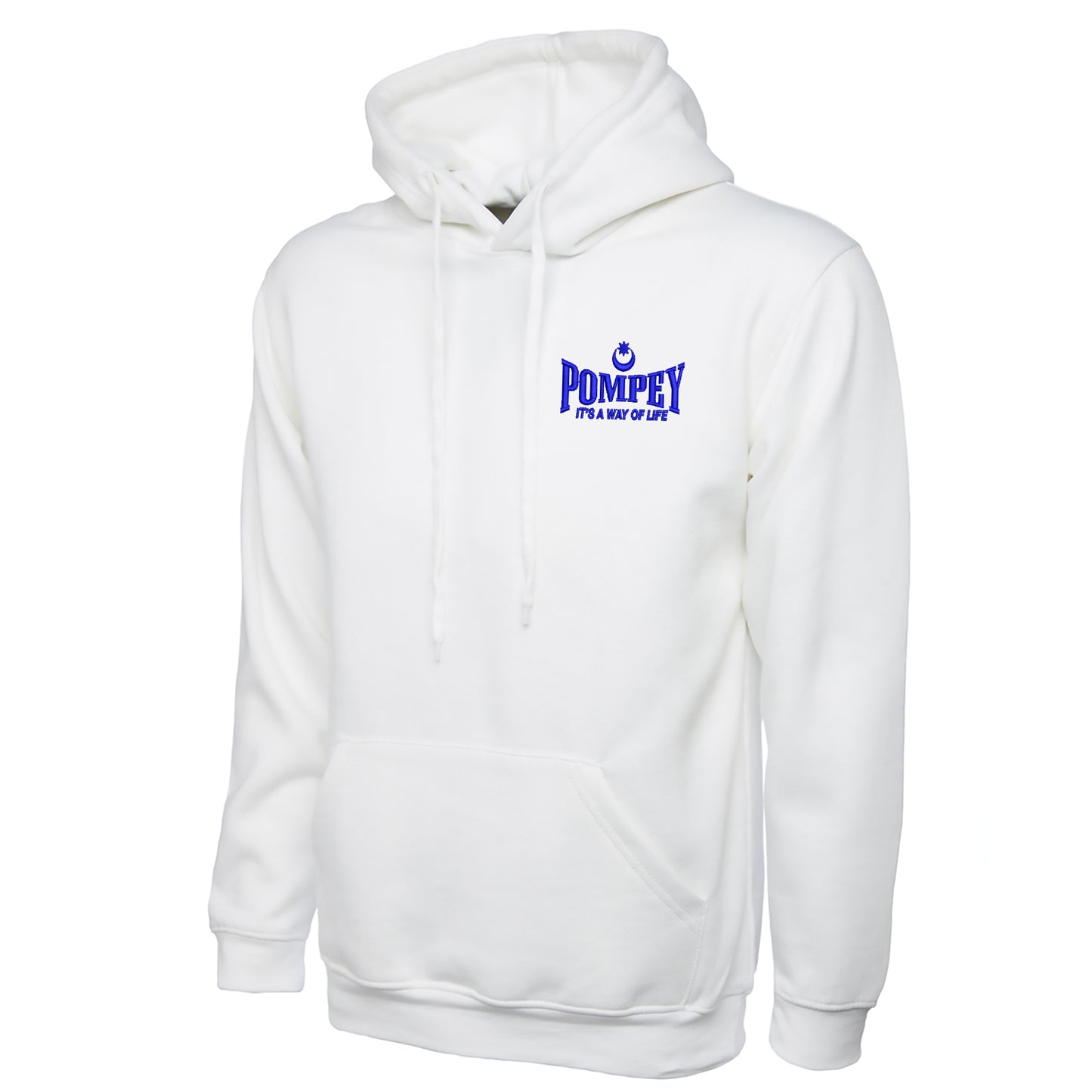 Pompey It's a Way of Life Embroidered Hoodie