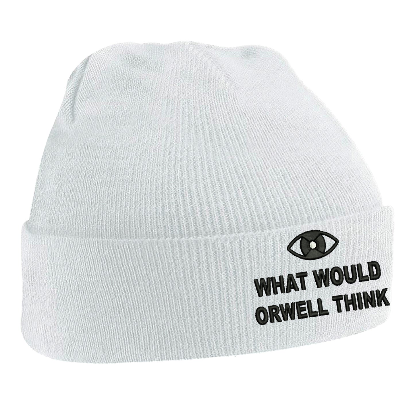 What Would Orwell Think Elon Musk Beanie Hat