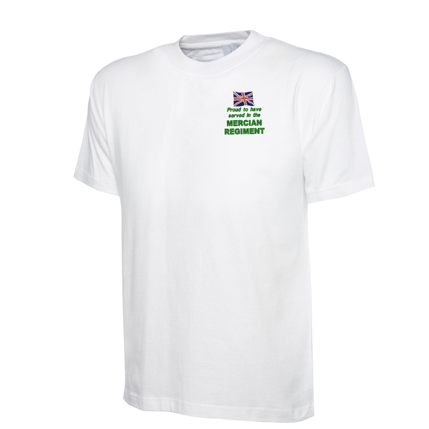 Proud to Have Served in The Mercian Regiment Embroidered Children's T-Shirt