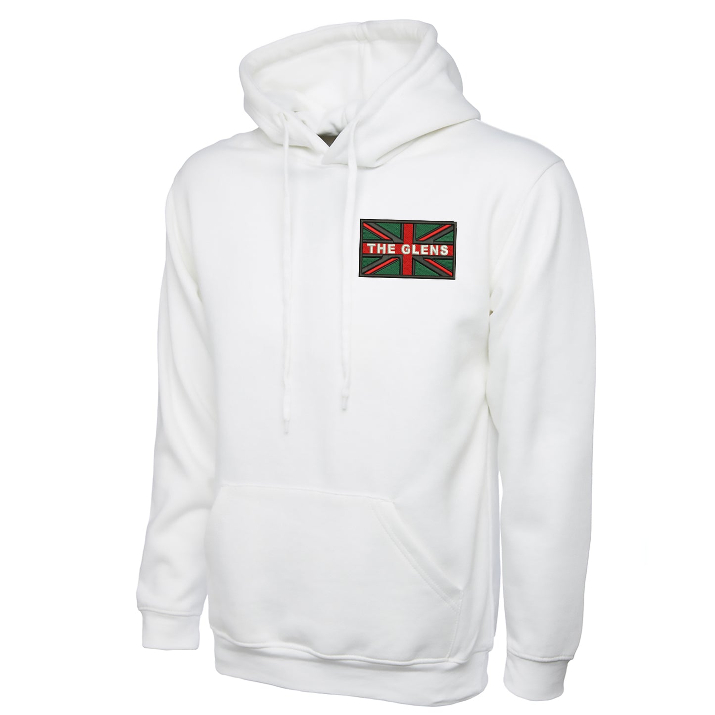 The Glens Coloured Union Jack Hoodie