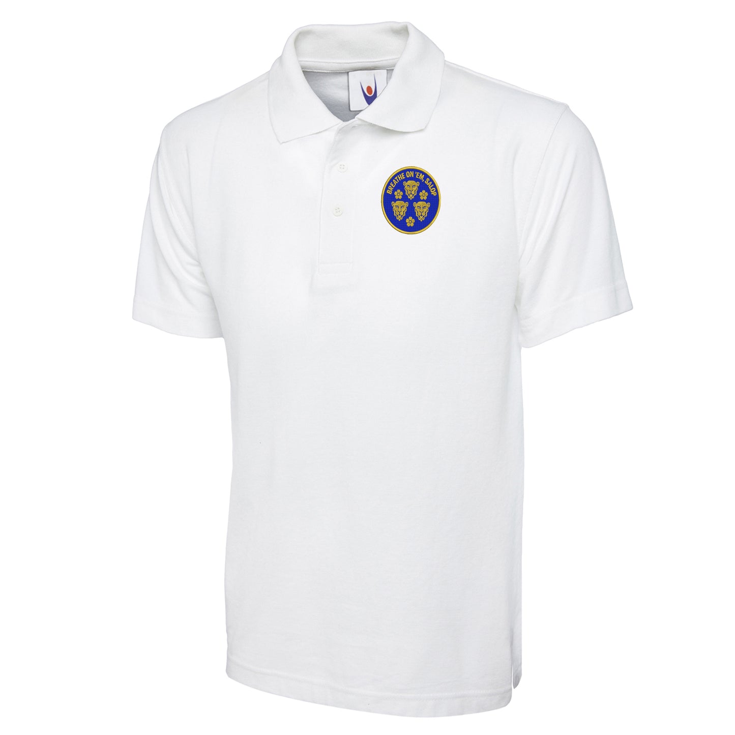 Breathe on em Salop Embroidered Classic Polo Shirt