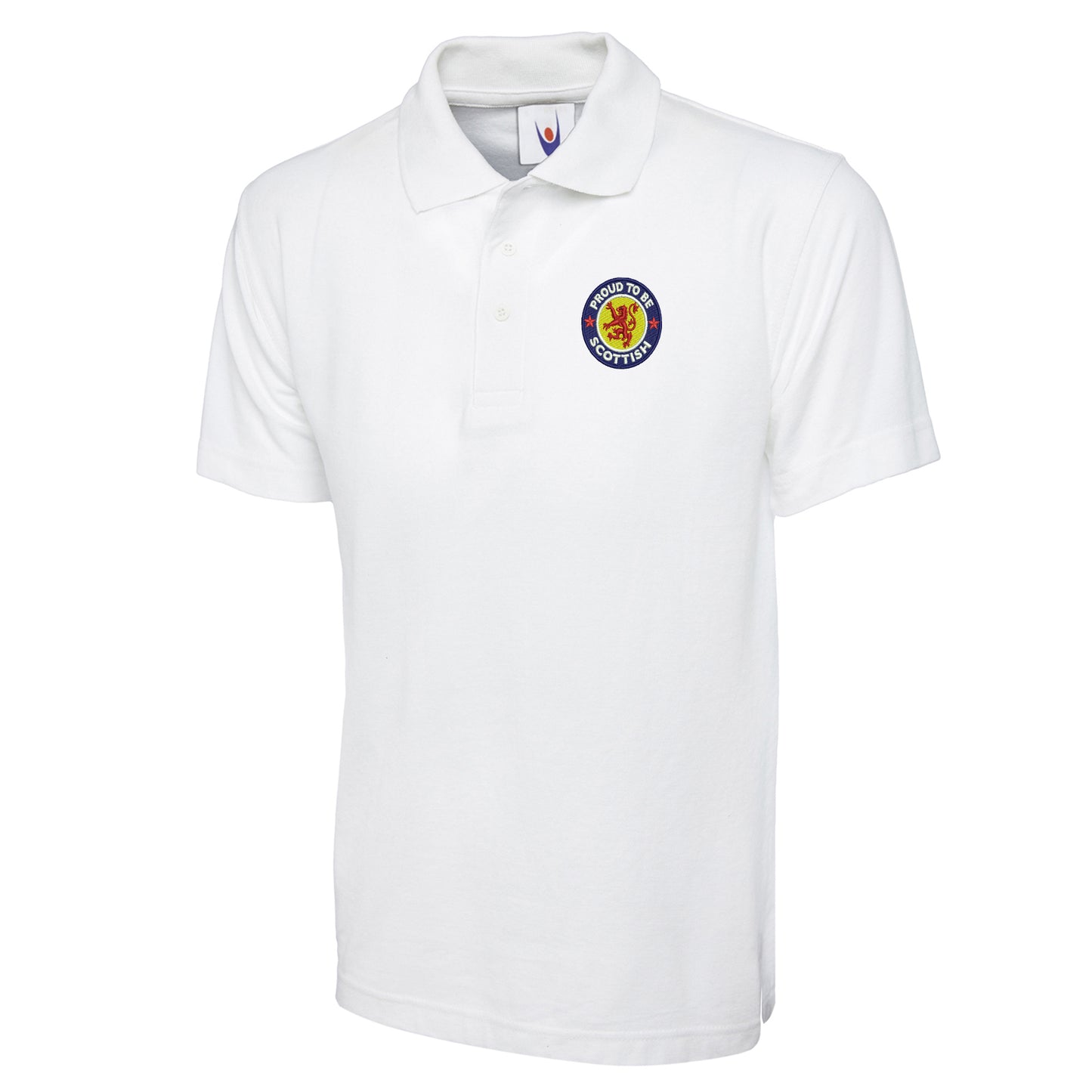 Proud to be Scottish Embroidered Classic Polo Shirt