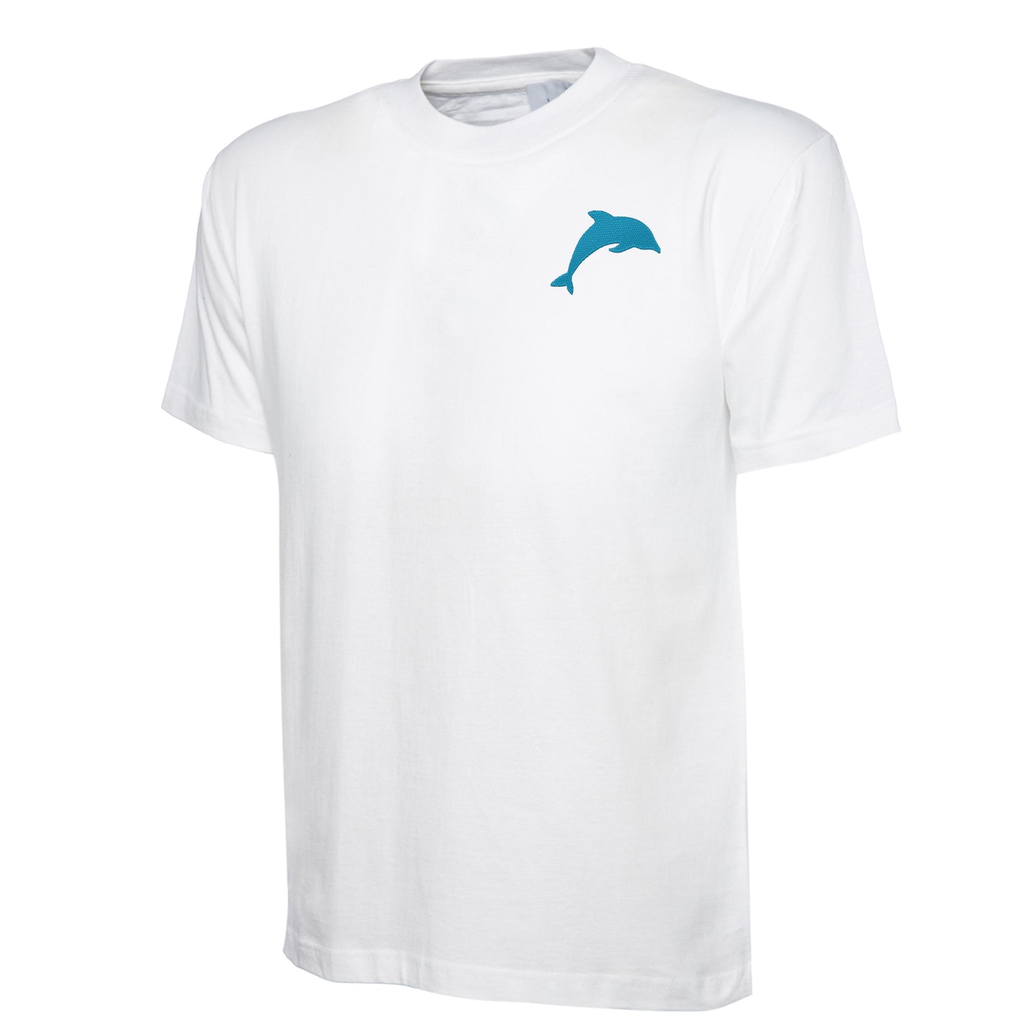 Dolphin Embroidered Classic T-Shirt