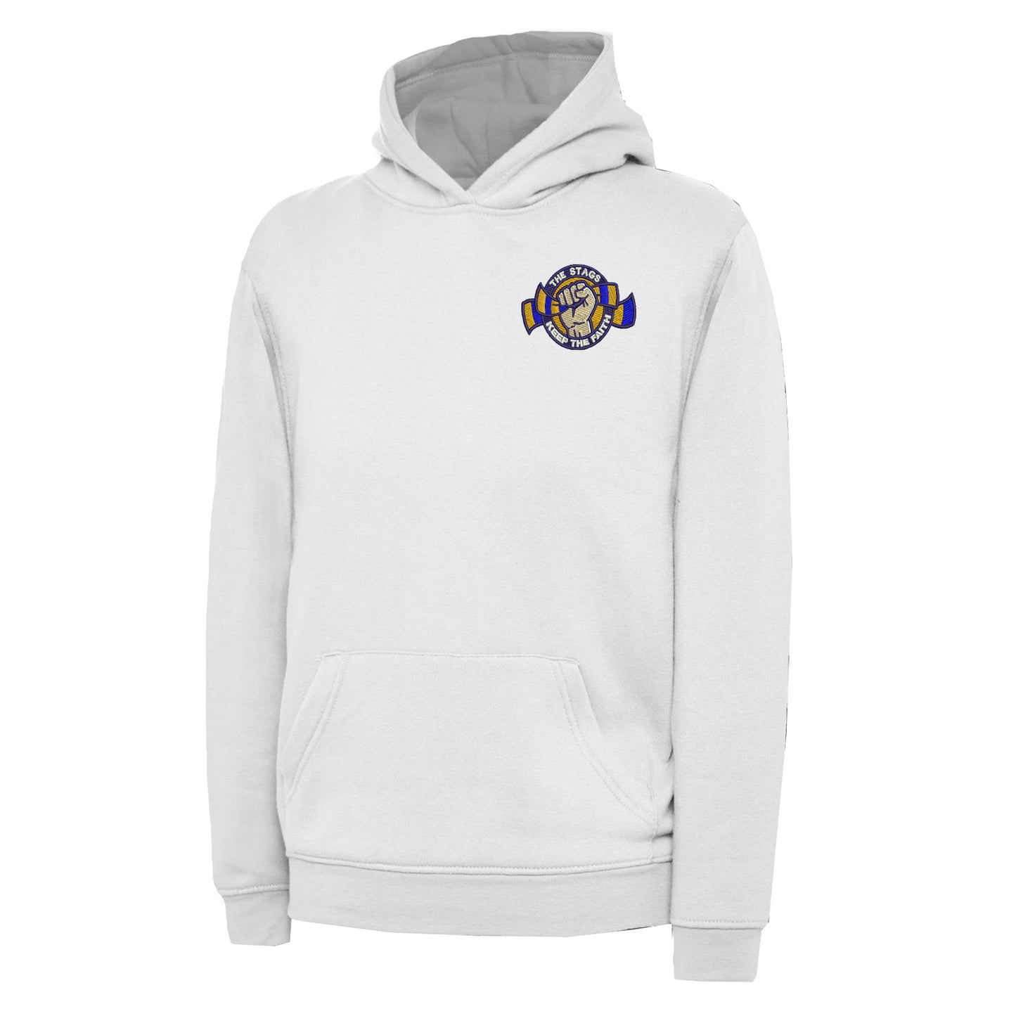 The Stags Keep The Faith Embroidered Children's Hoodie