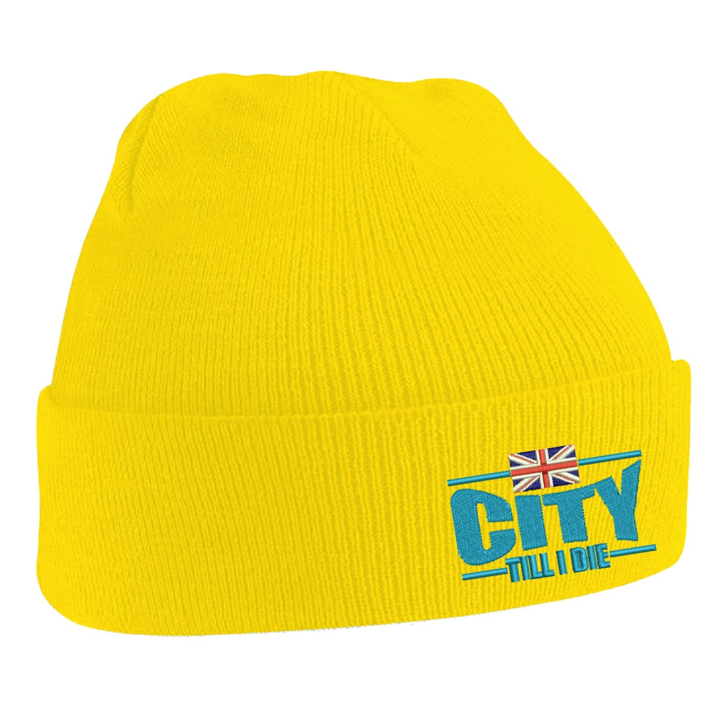 City Till I Die Union Jack Beanie Hat